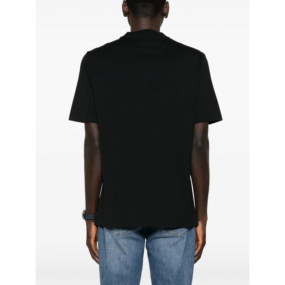 Brunello Cucinelli Black T-Shirts & Vests - T-Shirts Men BRUNELLO CUCINELLI