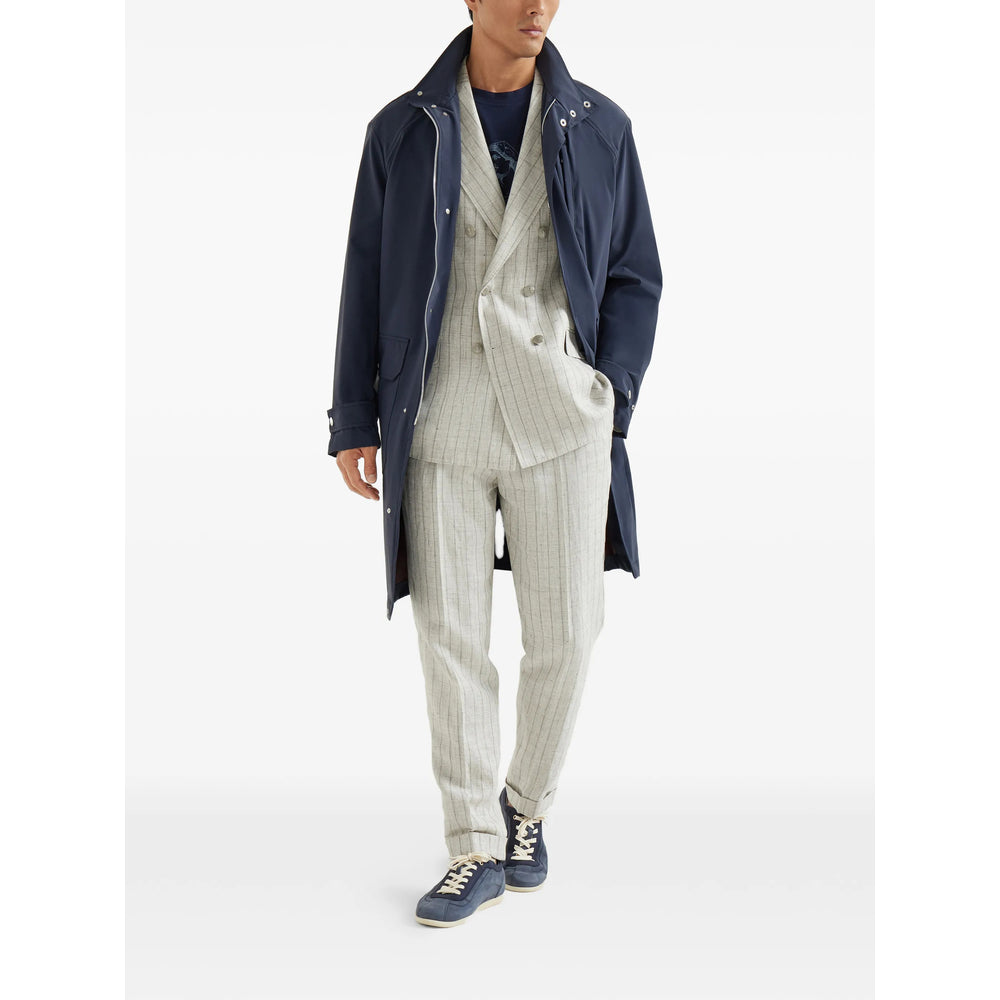 Brunello Cucinelli Blue T-Shirts & Vests - T-Shirts Men