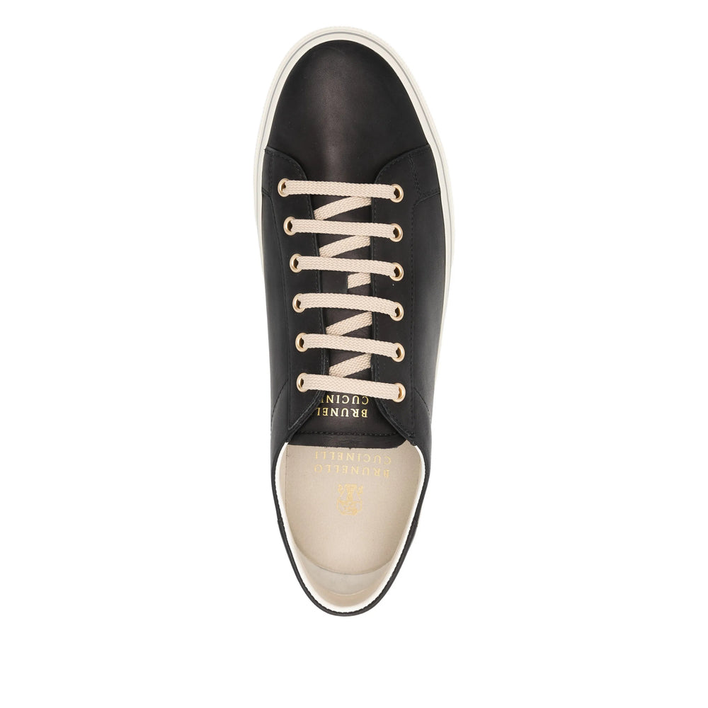 Brunello Cucinelli Black Trainers - Low-Tops Men BRUNELLO CUCINELLI