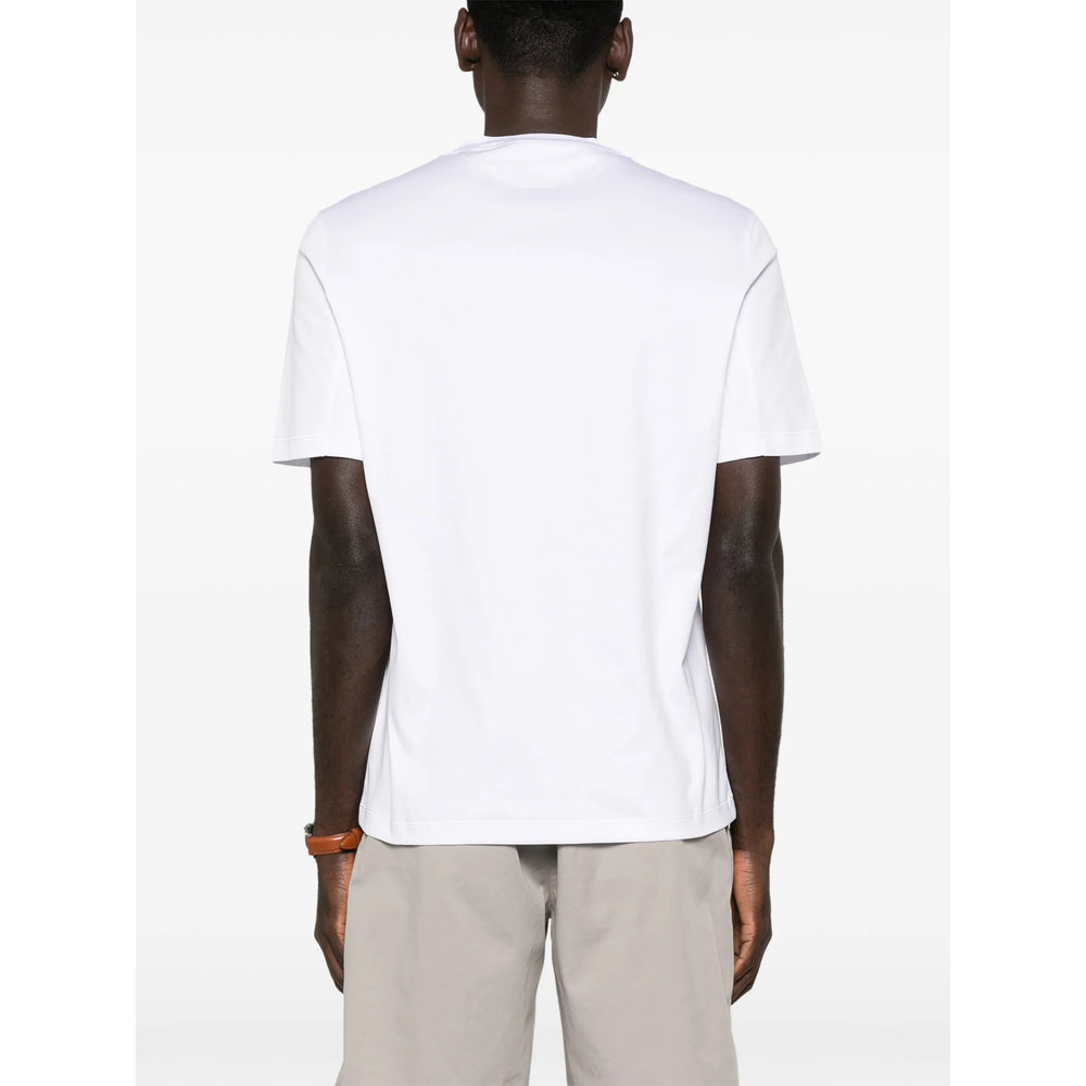 Brunello Cucinelli White T-Shirts & Vests - T-Shirts Men BRUNELLO CUCINELLI