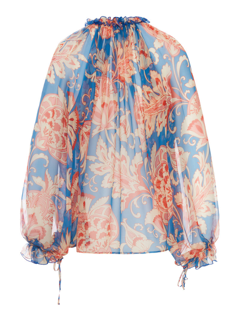 Etro Women Silk Blouse With Floral Print ETRO