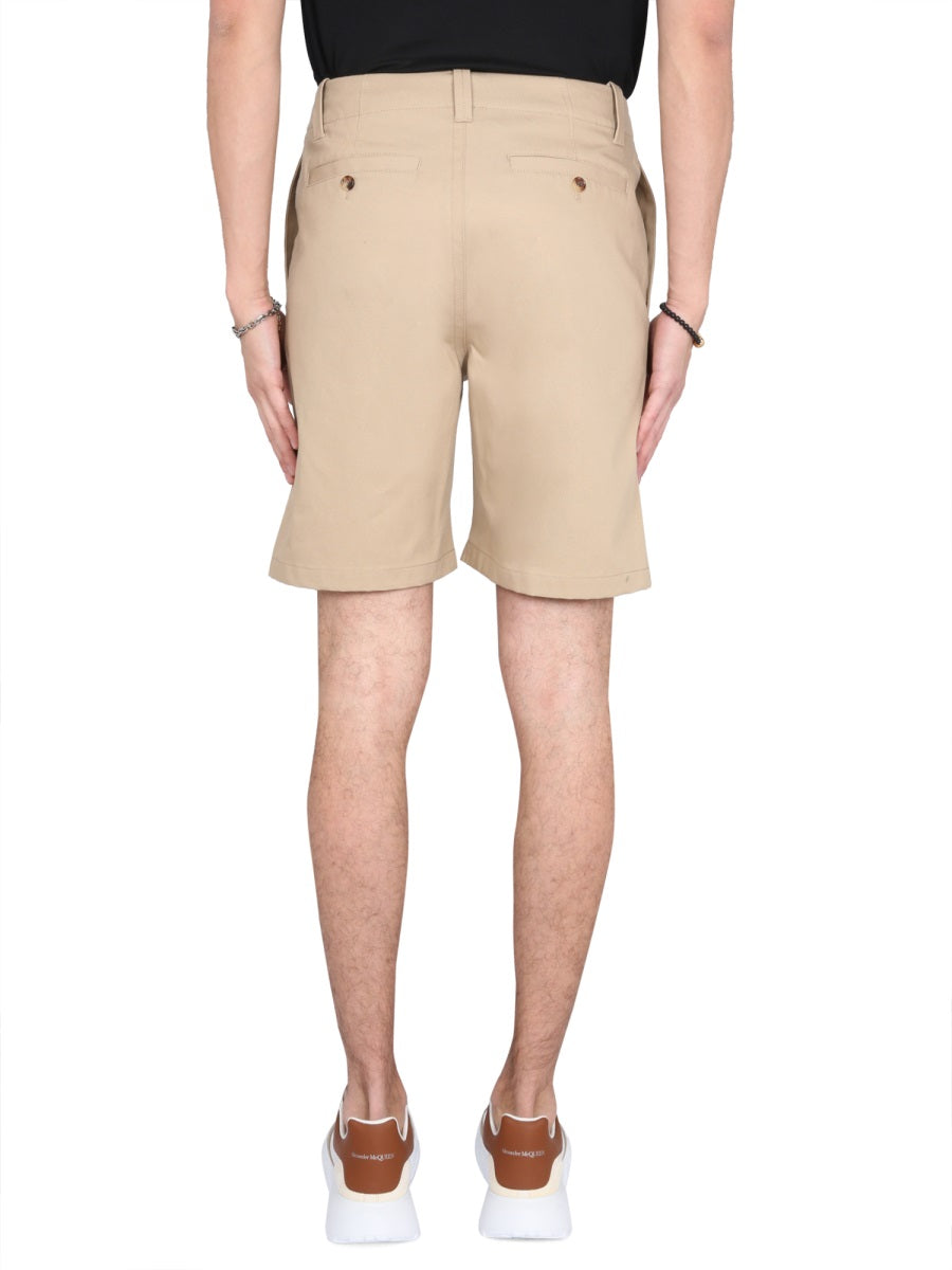 Alexander Mcqueen Men Bermuda Cargo ALEXANDER MCQUEEN