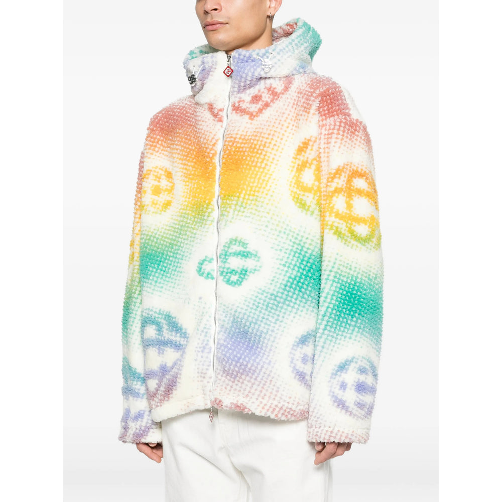 Casablanca White Jackets - Hooded Jackets Men CASABLANCA