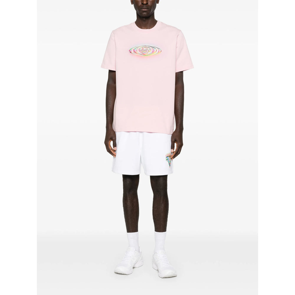 Casablanca Pink T-Shirts & Vests - T-Shirts Men CASABLANCA