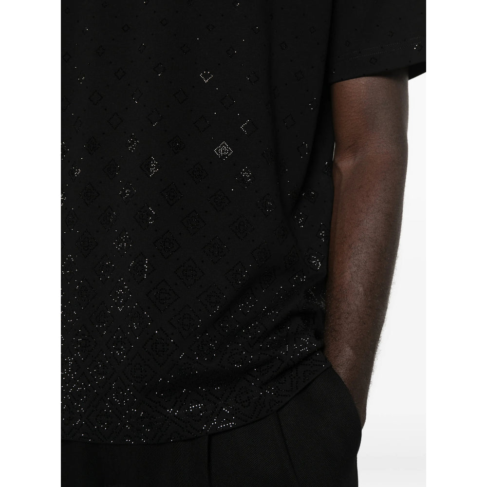 Casablanca Black T-Shirts & Vests - T-Shirts Men CASABLANCA