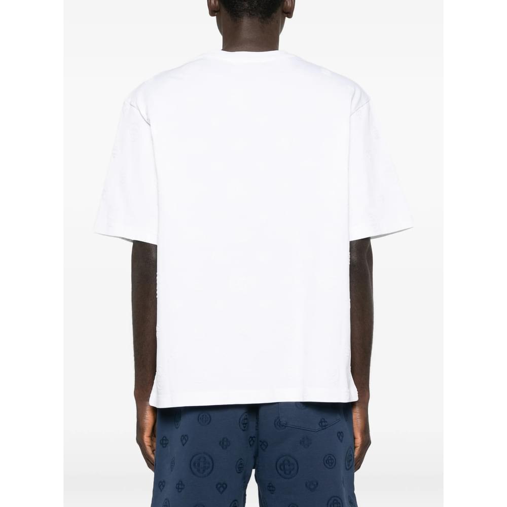 Casablanca White T-Shirts & Vests - T-Shirts Men CASABLANCA
