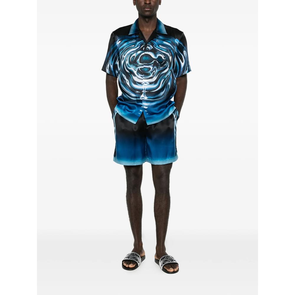 Casablanca Blue Shirts Men CASABLANCA