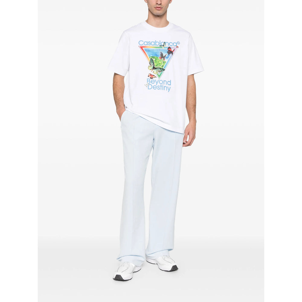 Casablanca White T-Shirts & Vests - T-Shirts Men CASABLANCA