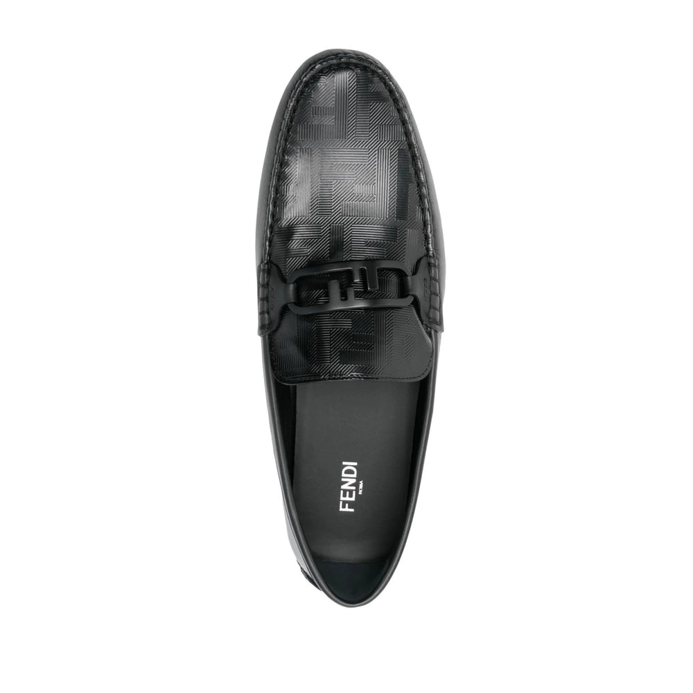 Fendi Black Loafers Men FENDI