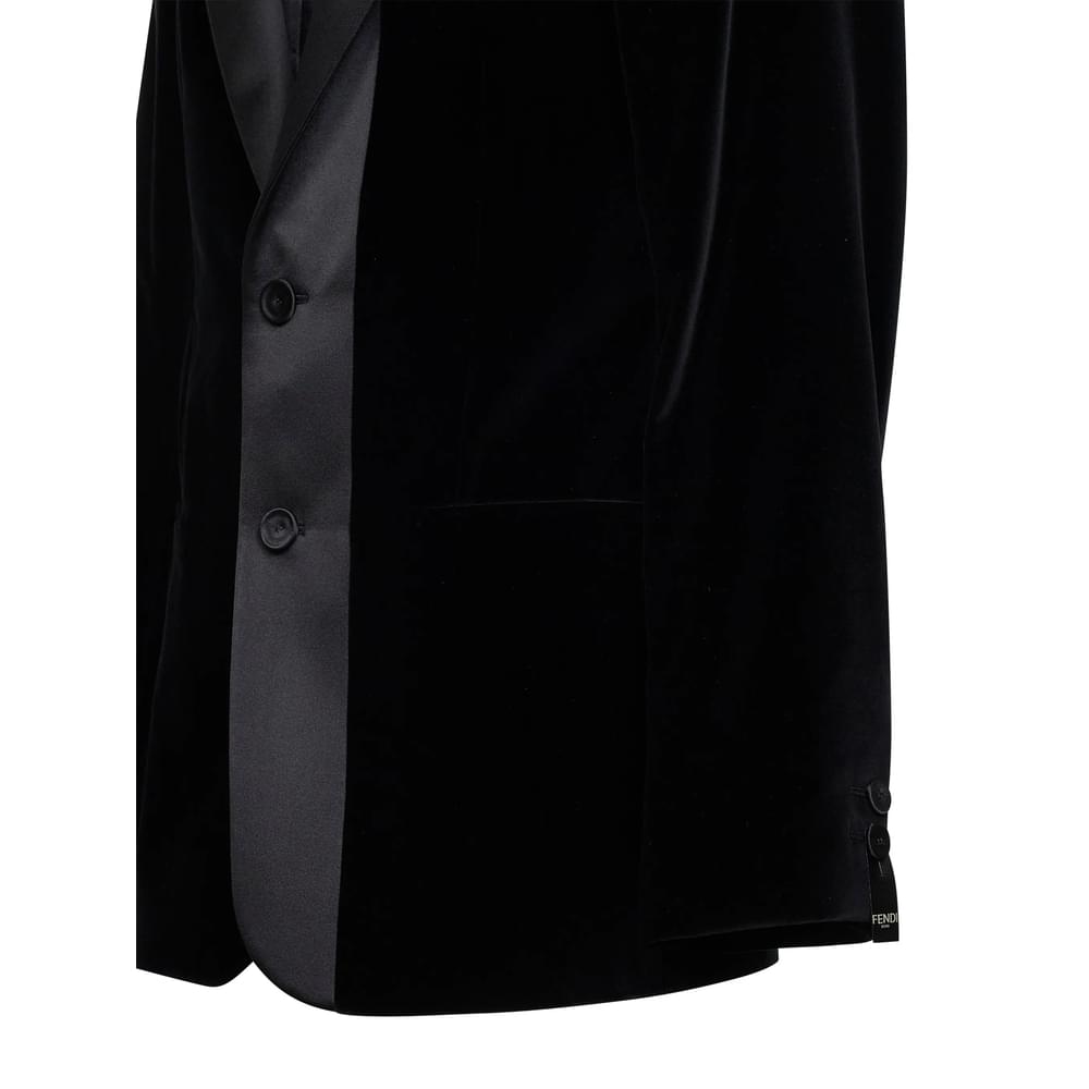 Fendi Black Jackets - Suit & Dinner Jackets Men FENDI