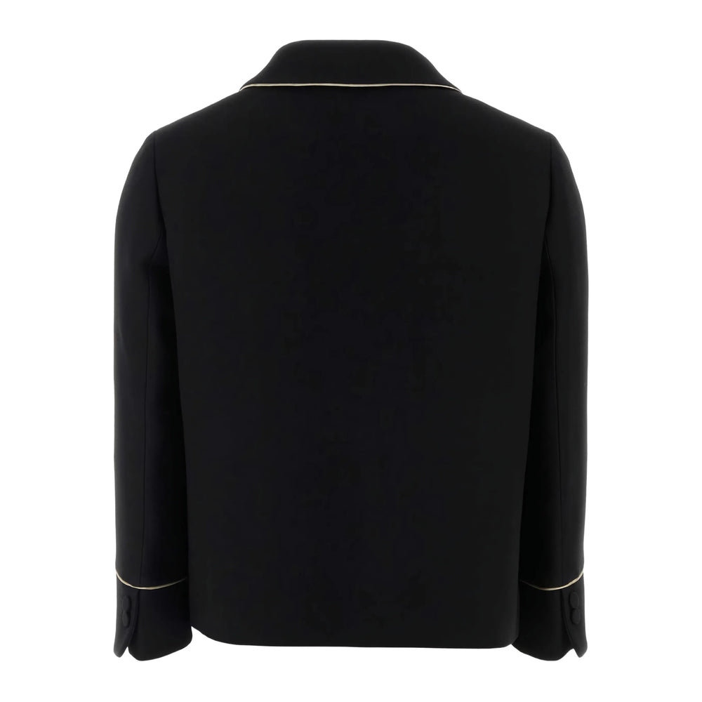 Fendi Black Jackets - Blazers Women FENDI