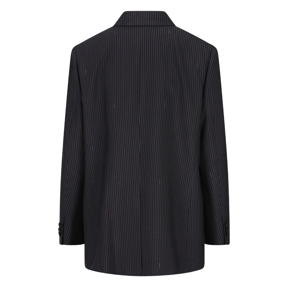 Fendi Blue Jackets - Blazers Women FENDI