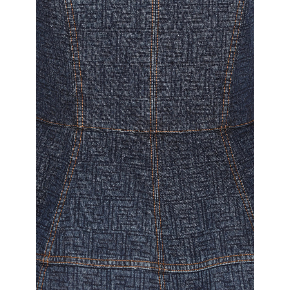 Fendi Blue Dresses - Cocktail & Party Dresses Women FENDI