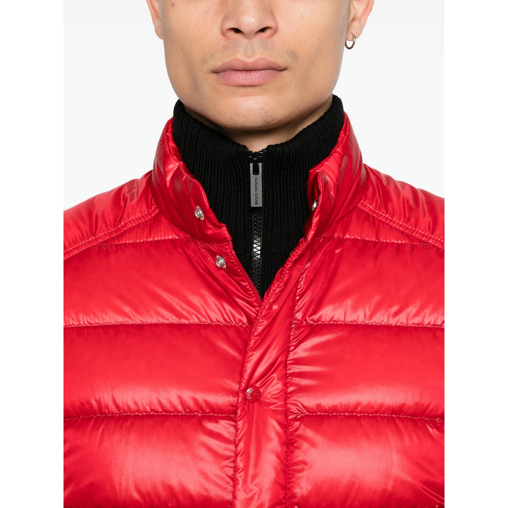 Moncler Red Jackets - Padded & Down Jackets Men MONCLER