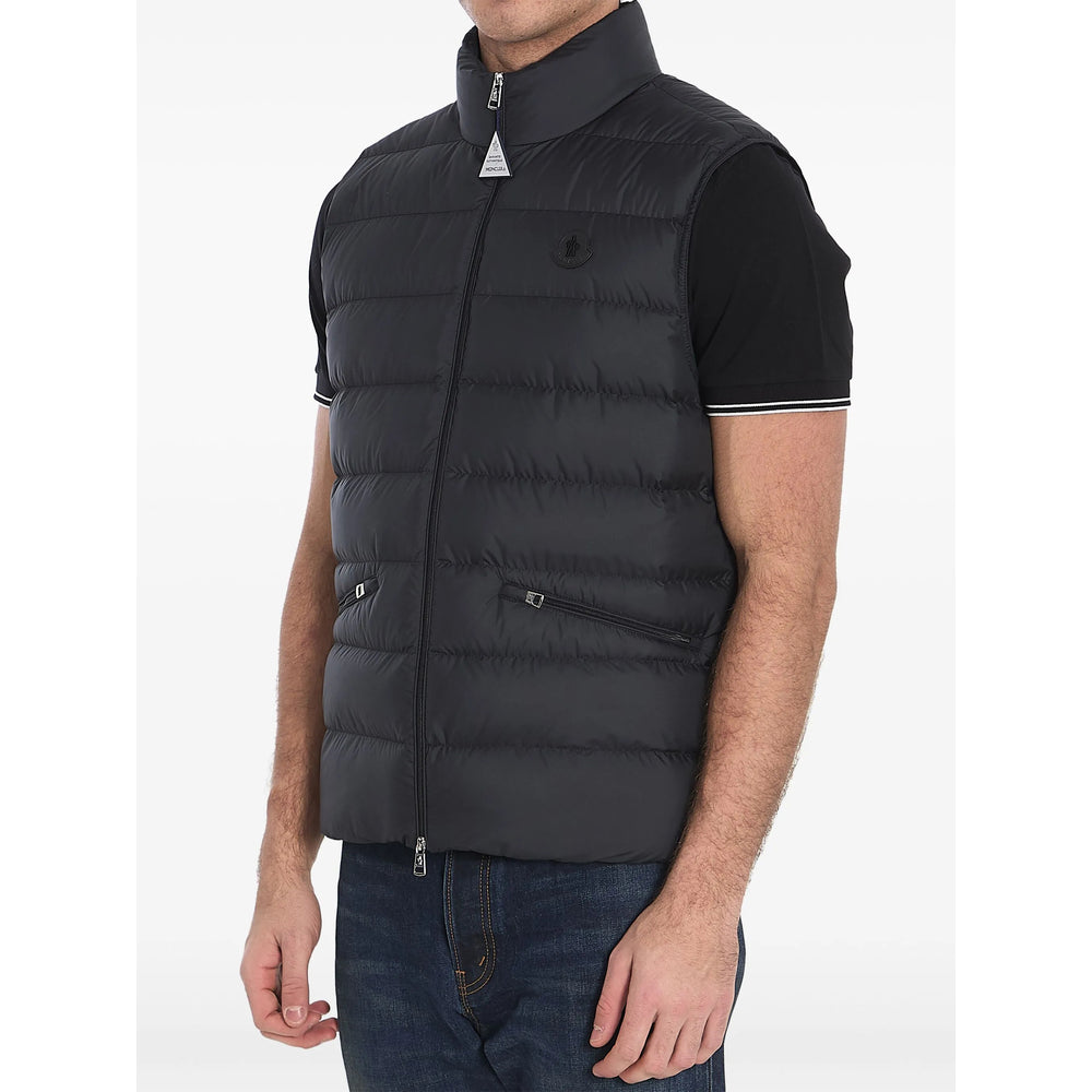 Moncler Black Jackets - Waistcoats & Gilets Men MONCLER