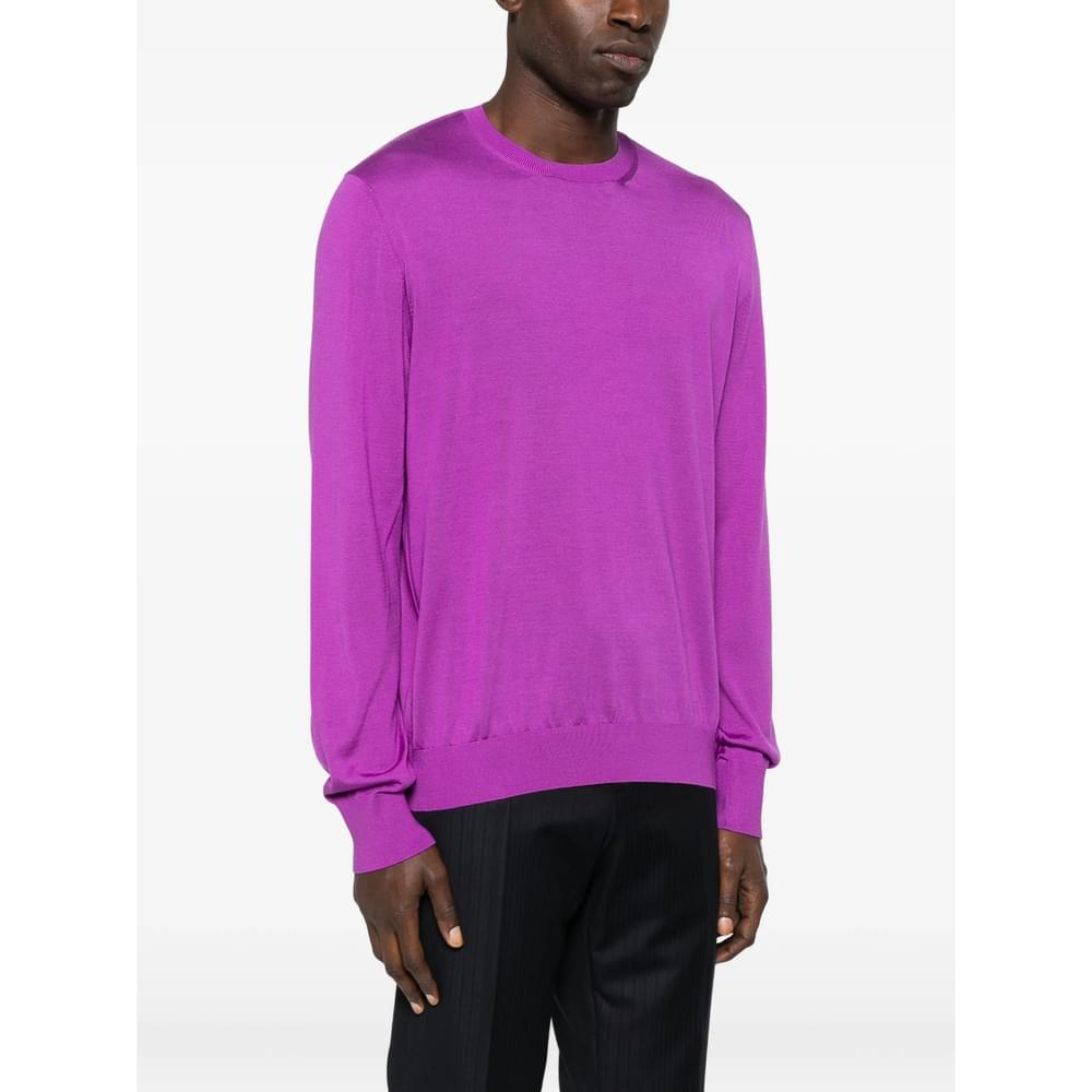 Tom Ford Purple Sweaters & Knitwear - Jumpers Men Men TOM FORD