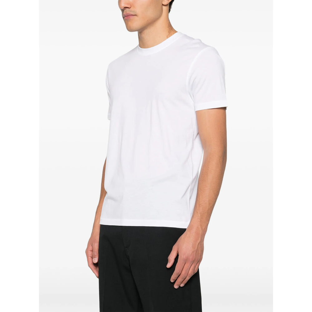 Tom Ford White Polo Shirts Men TOM FORD