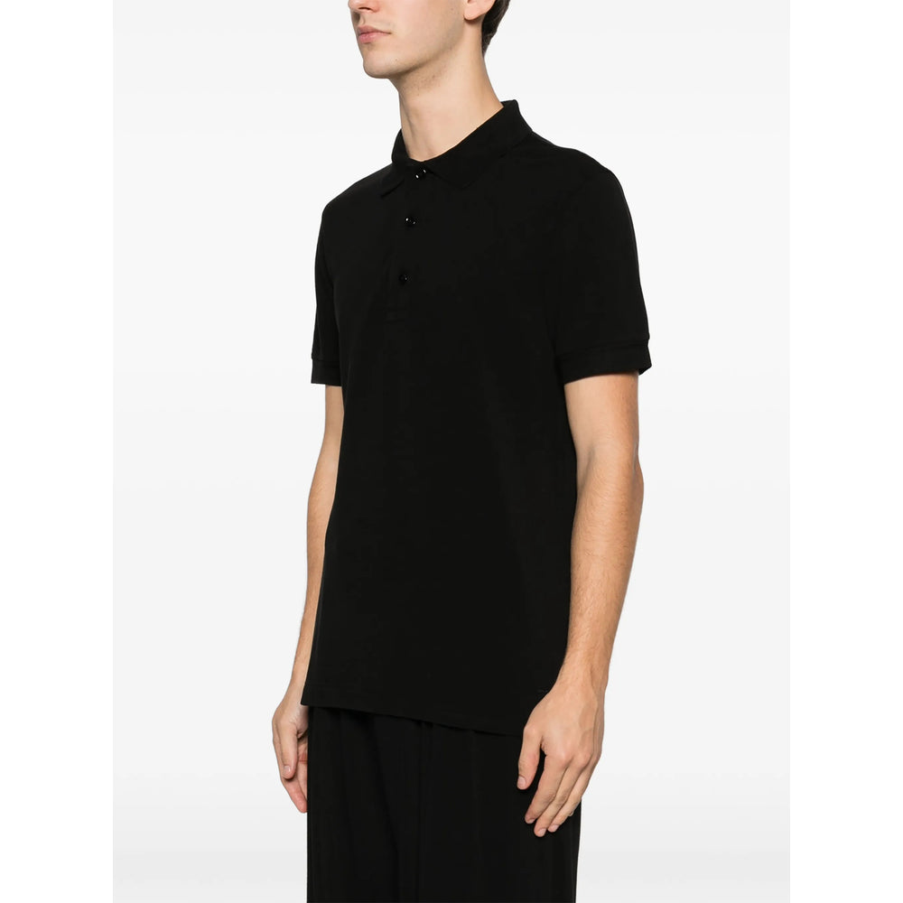 Tom Ford Black Polo Shirts Men TOM FORD
