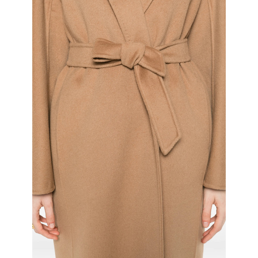 Max Mara Brown Coats Women MAX MARA