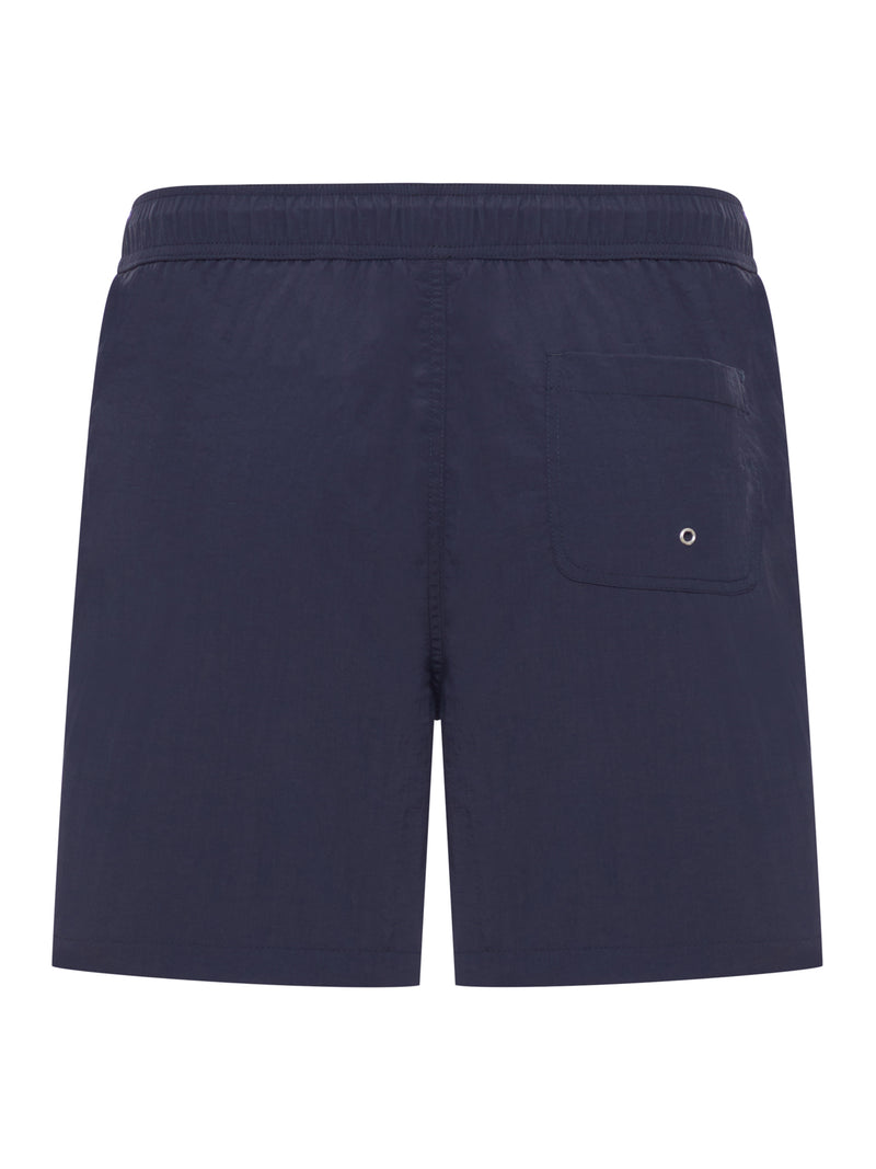 Celine Men Swimsuit In Technical Fabric With Embroidered Logo CELINE