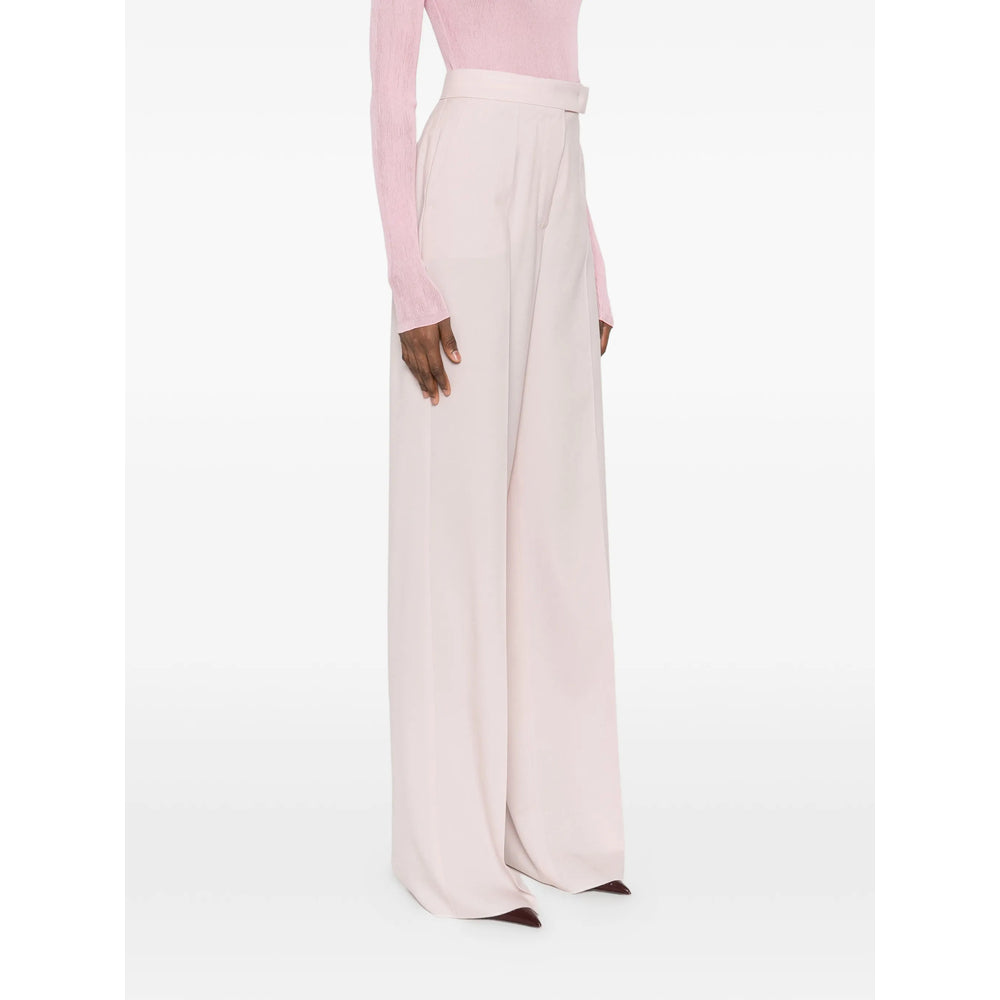 Max Mara Pink Trousers - Straight Trousers Women MAX MARA
