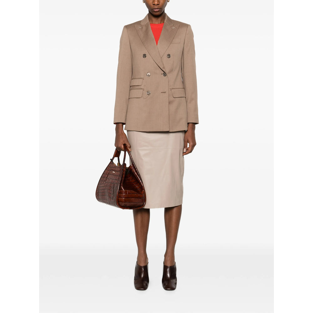 Max Mara Brown Jackets - Blazers Women Women MAX MARA