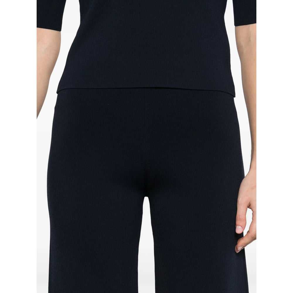 Max Mara Blue Trousers - High-Waisted Trousers Women MAX MARA