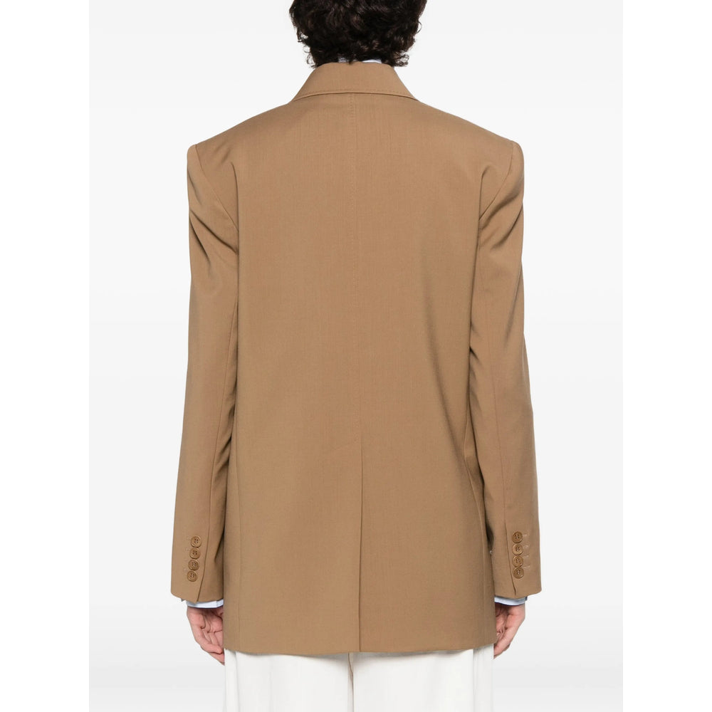 Max Mara Studio Brown Jackets - Blazers Women MAX MARA STUDIO