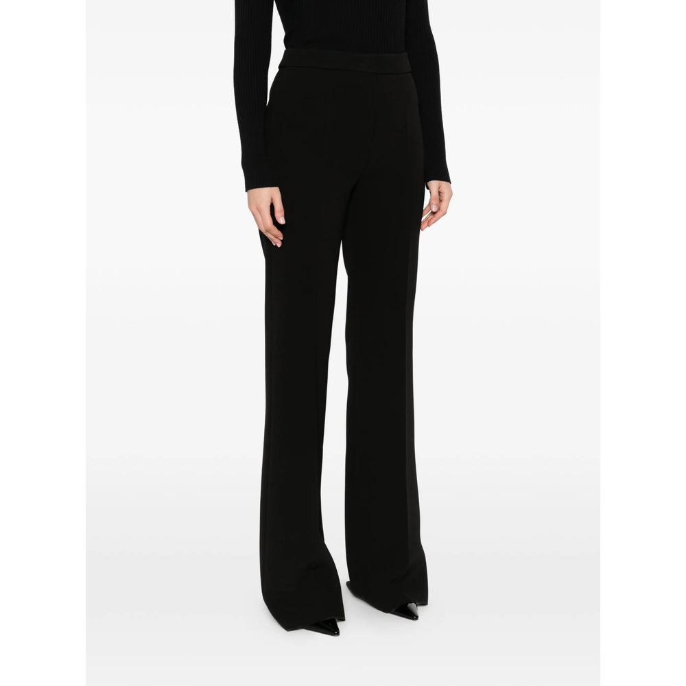 Max Mara Studio Black Trousers - Flared Trousers Women MAX MARA STUDIO
