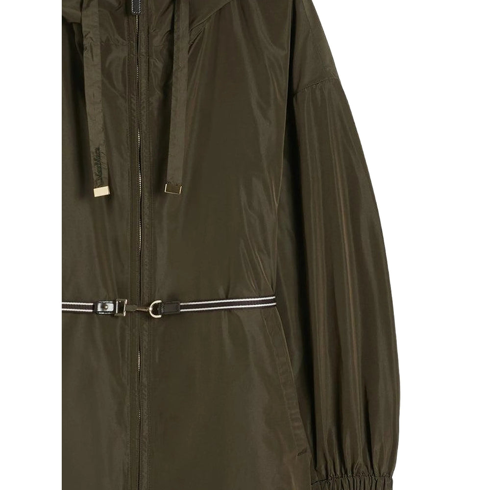 Max Mara The Cube Green Coats - Parka Coats Women MAX MARA THE CUBE