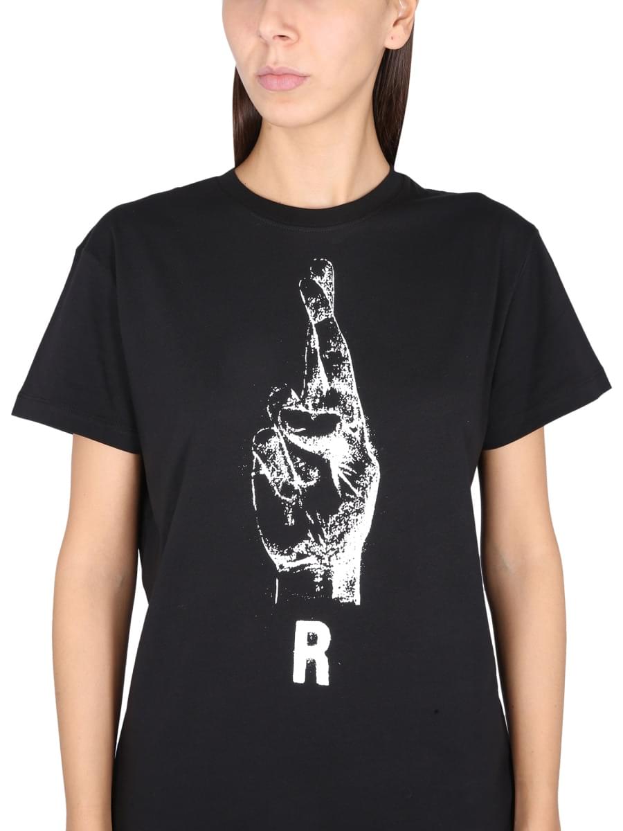 Raf Simons Women Crewneck T-Shirt RAF SIMONS