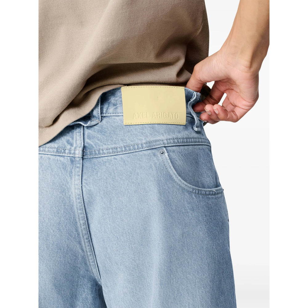 Axel Arigato Blue Denim - Wide-Leg Jeans Men AXEL ARIGATO