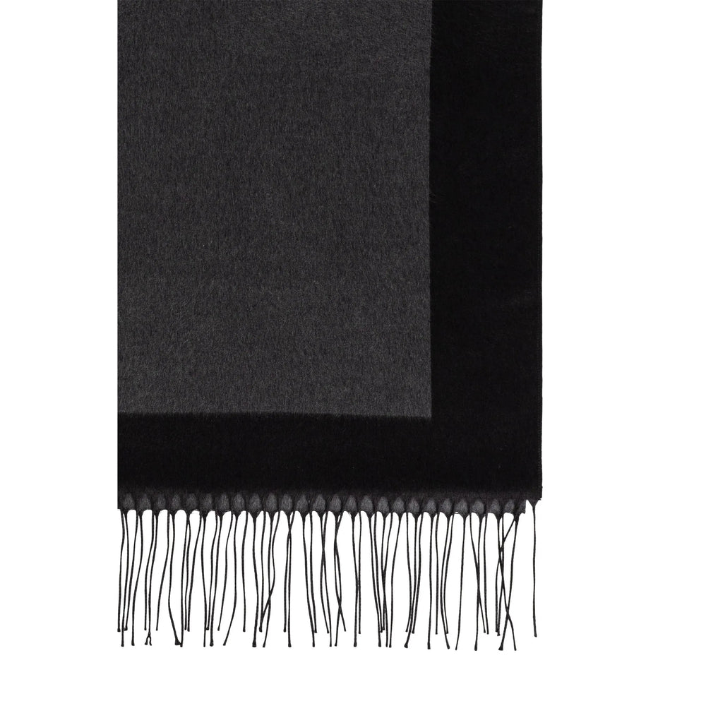 Saint Laurent Black Scarves Men SAINT LAURENT