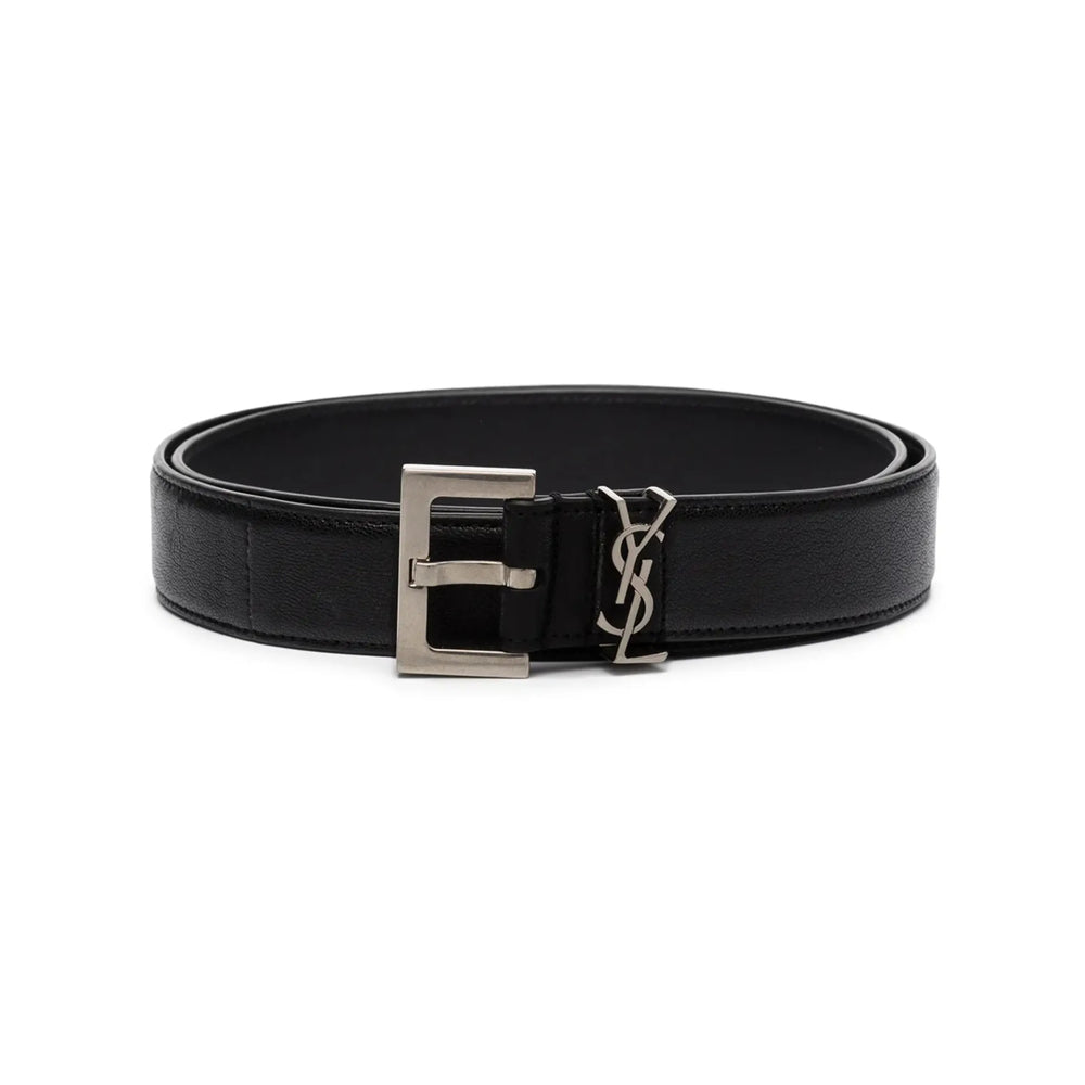 Saint Laurent Black Belts Men SAINT LAURENT