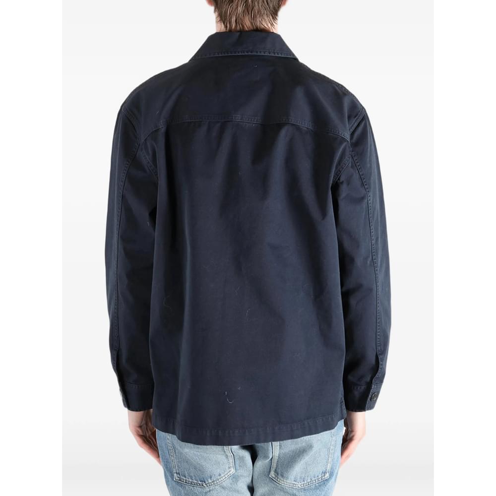 Saint Laurent Blue Jackets - Shirt Jackets Men SAINT LAURENT