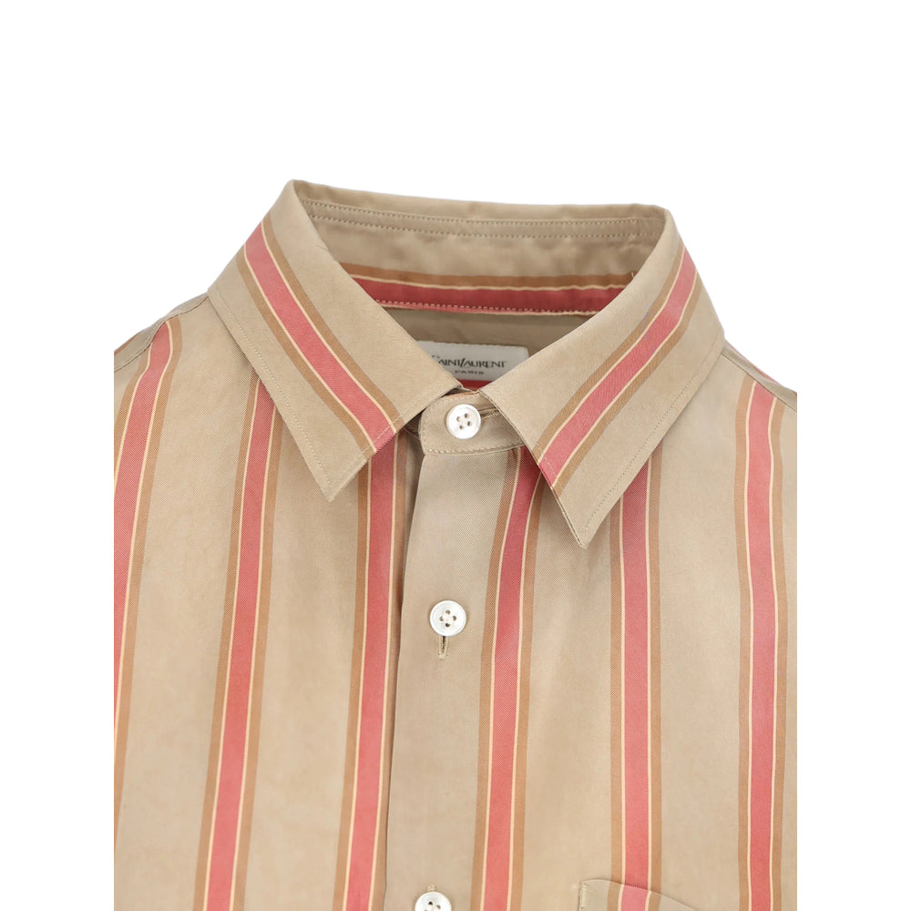 Saint Laurent Neutrals Shirts Men SAINT LAURENT