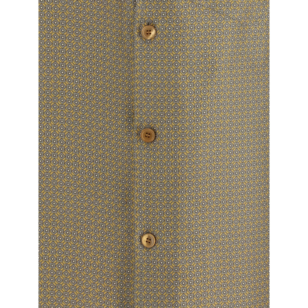 Saint Laurent Green Shirts Men SAINT LAURENT