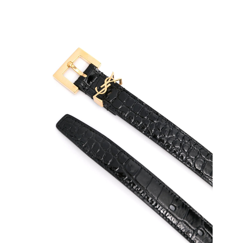Saint Laurent Black Belts Women SAINT LAURENT