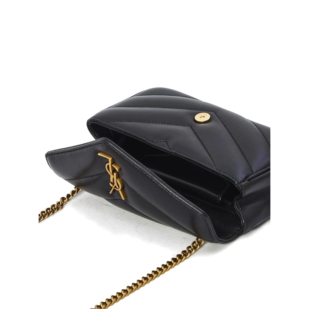 Saint Laurent Black Satchels & Cross Body Bags Women SAINT LAURENT