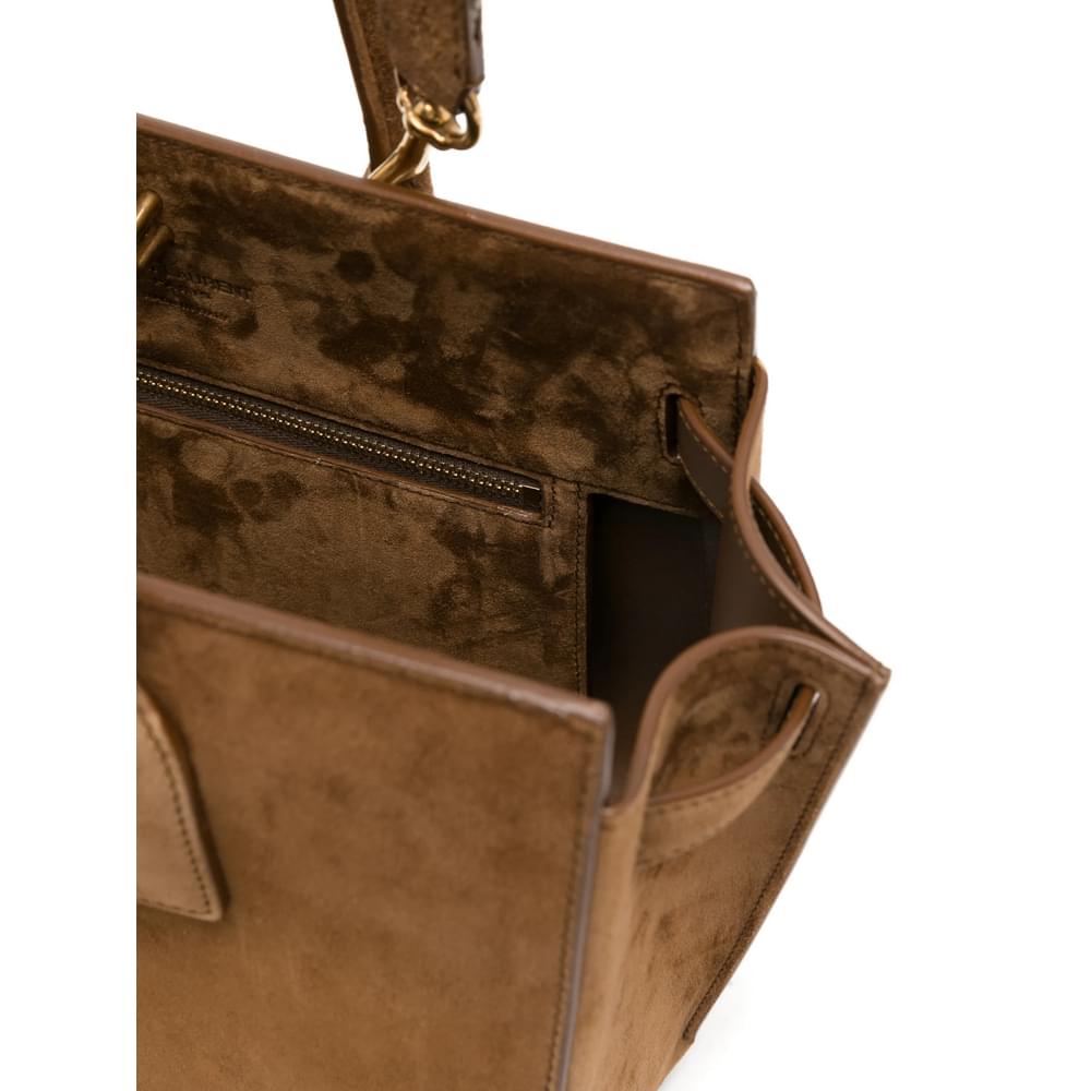 Saint Laurent Brown Tote Bags Women SAINT LAURENT