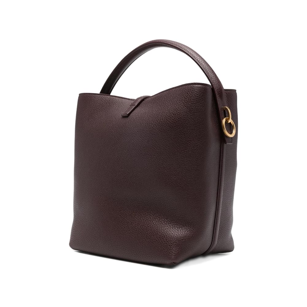 Saint Laurent Brown Tote Bags Women SAINT LAURENT