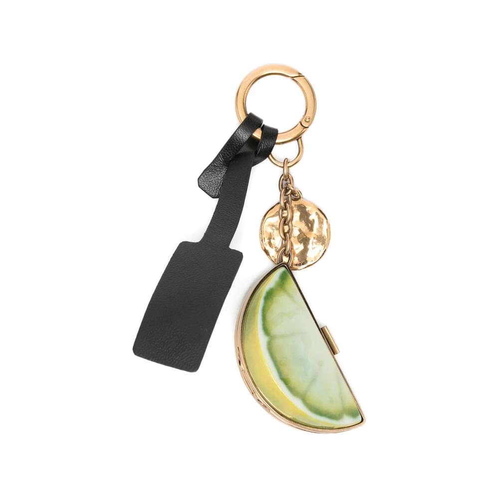 Saint Laurent Green Keyrings & Chains Women SAINT LAURENT