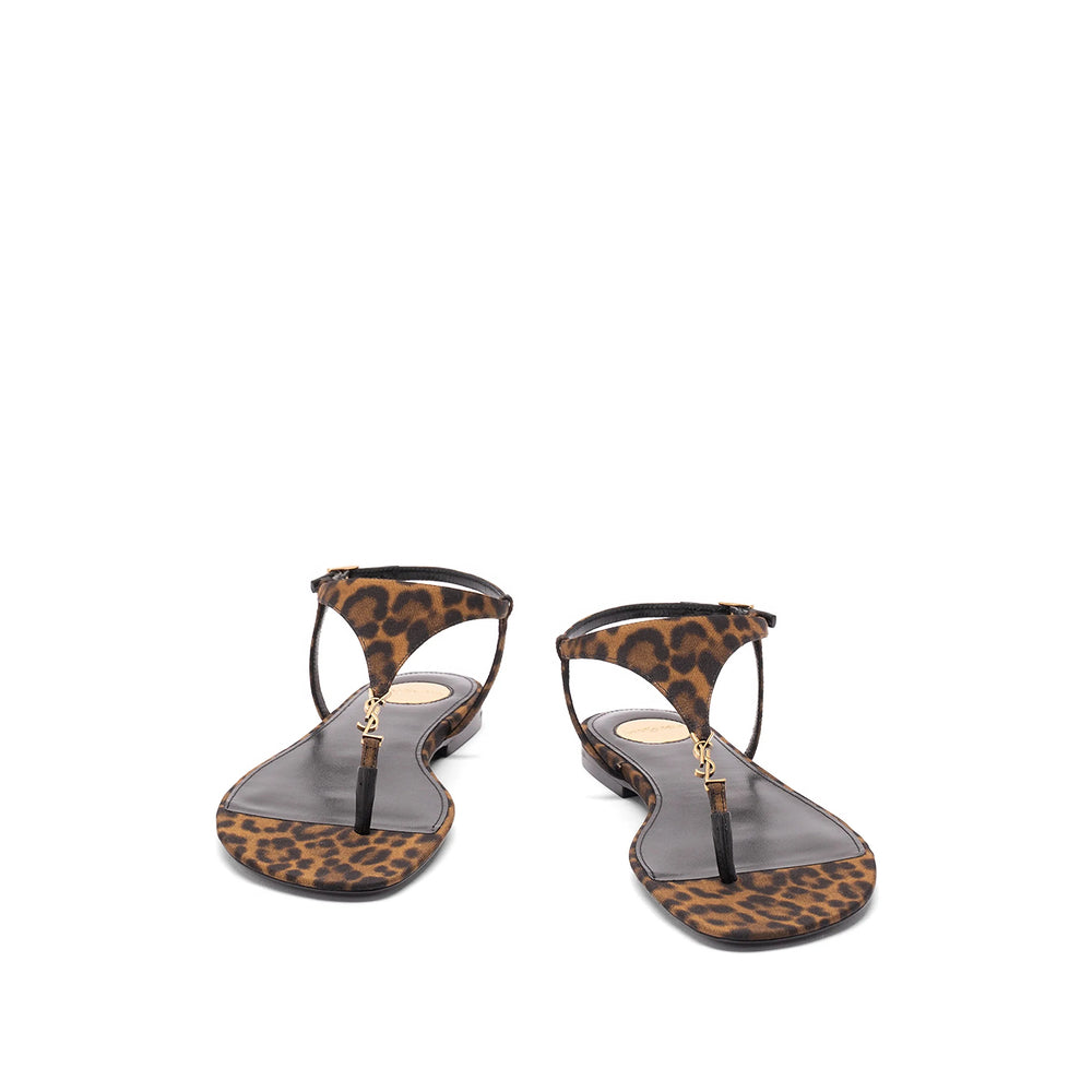 Saint Laurent Brown Shoes Women SAINT LAURENT