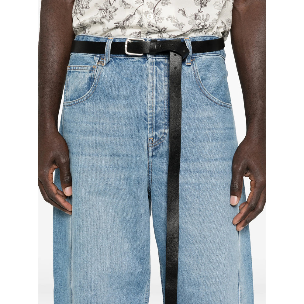 Jacquemus Blue Denim - Loose-Fit Jeans Men JACQUEMUS