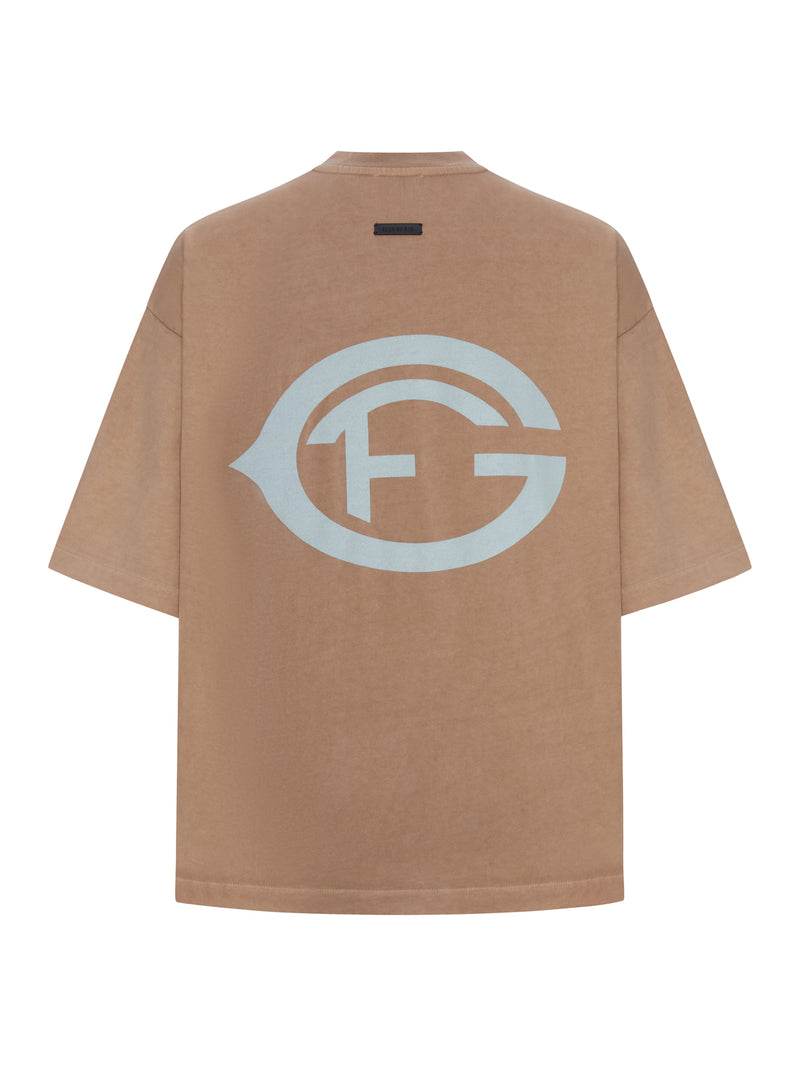 Fear Of God Men Over "F Of G" Cotton T-Shirt FEAR OF GOD