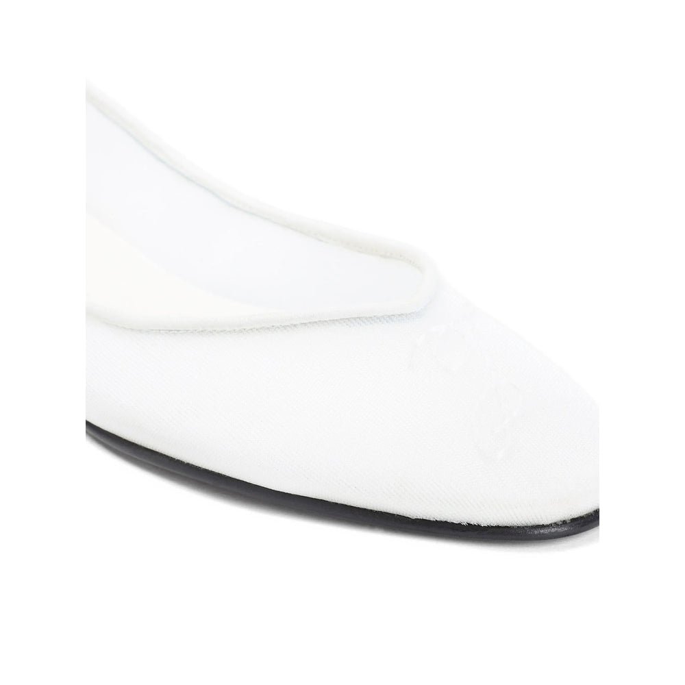 Jacquemus White Ballet Flats Women JACQUEMUS