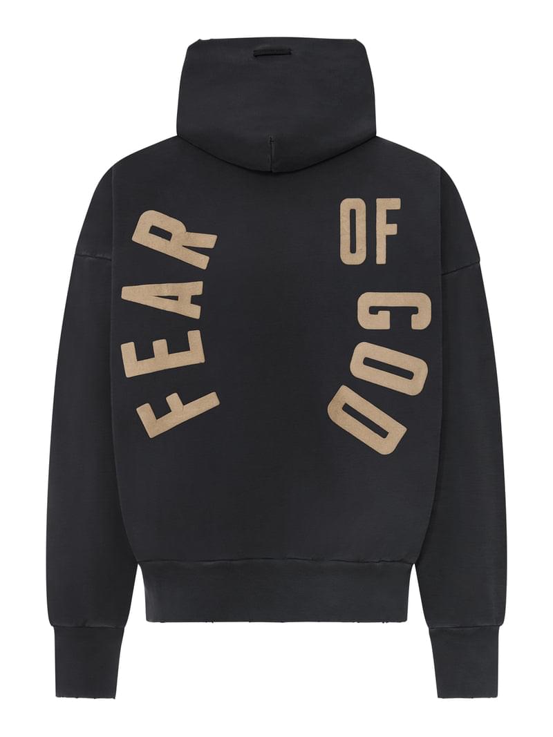 Fear Of God Men Classic Cotton Hoodie With Front Pocket FEAR OF GOD