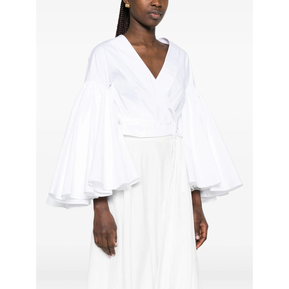Jacquemus White Tops - Blouses Women JACQUEMUS