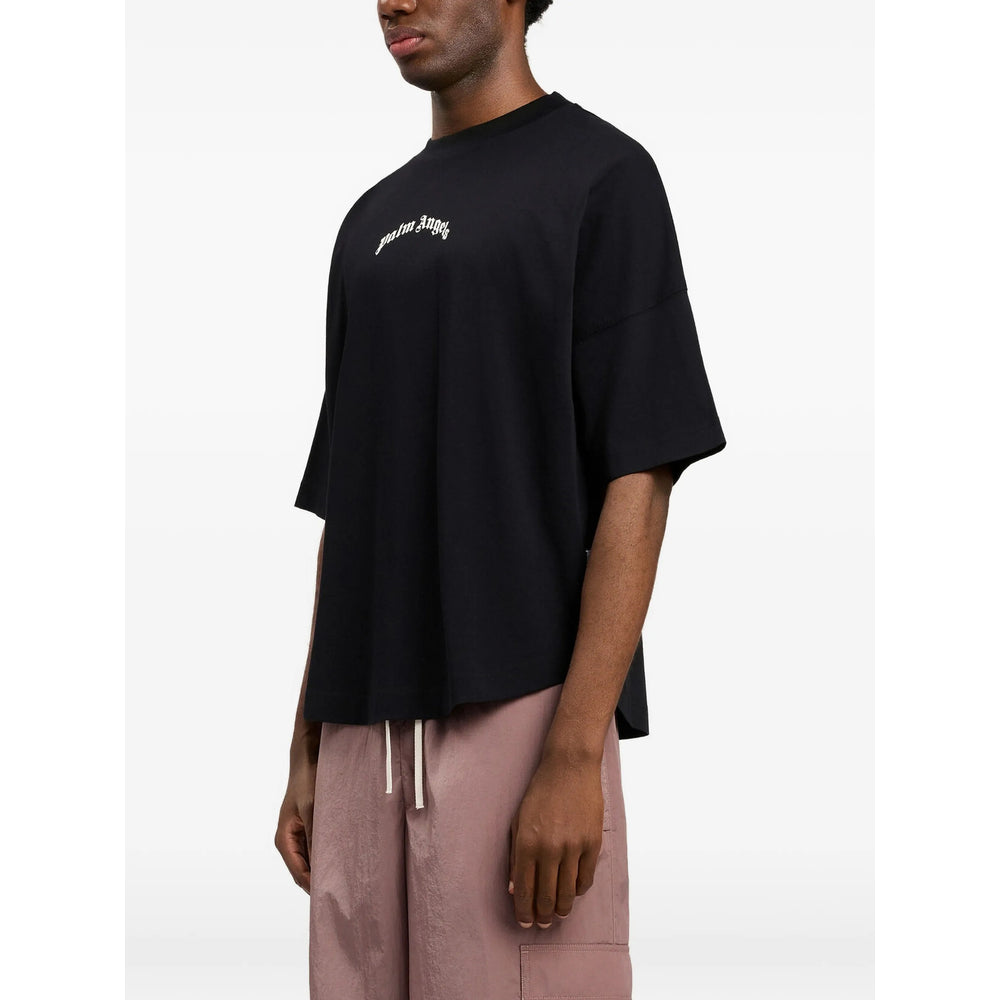 Palm Angels Black T-Shirts & Vests - T-Shirts Men PALM ANGELS