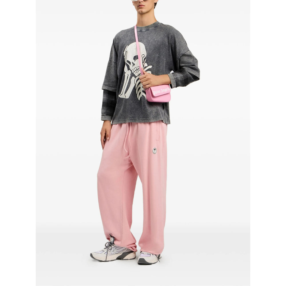Palm Angels Grey Sweaters & Knitwear - Sweatshirts Men PALM ANGELS